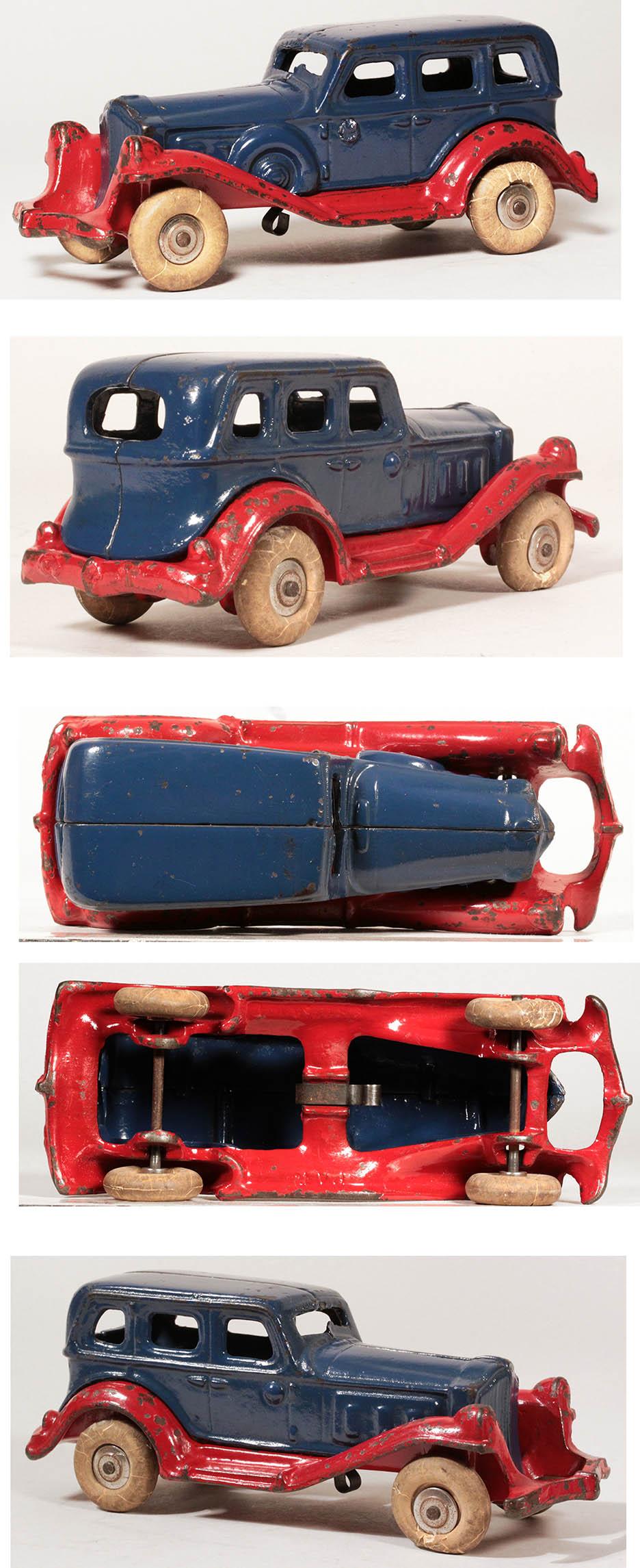 c.1934 A.C. Williams, Cast Iron Interchangeable Sedan